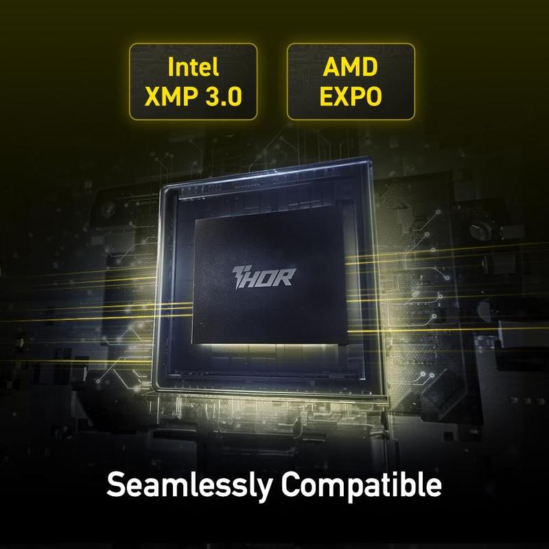Memória RAM DDR5 Lexar THOR OC 32GB (2x16GB) 6000MT/s - Desktop